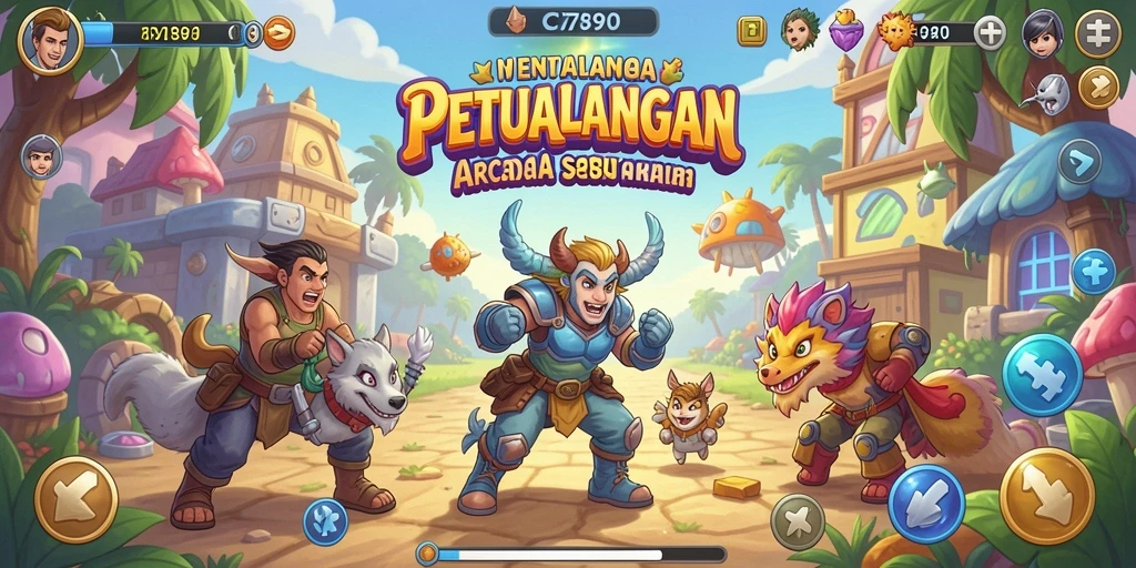 Tampilan gameplay menegangkan dan penuh aksi C7890.
