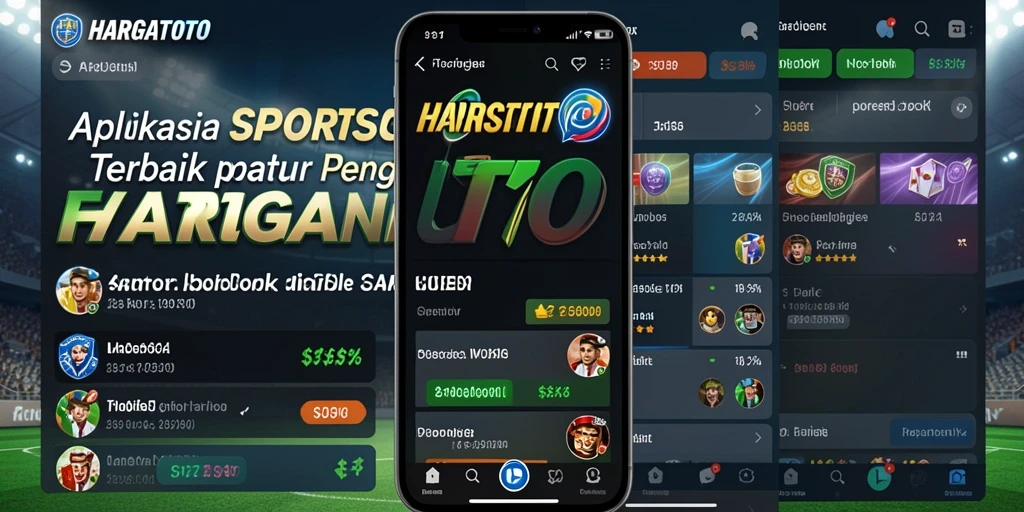Tampilan antarmuka HARGATOTO yang menarik dan fungsional untuk taruhan.