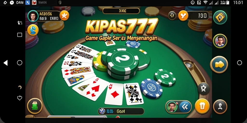 Tampilan game Gaple yang menarik dan interaktif.