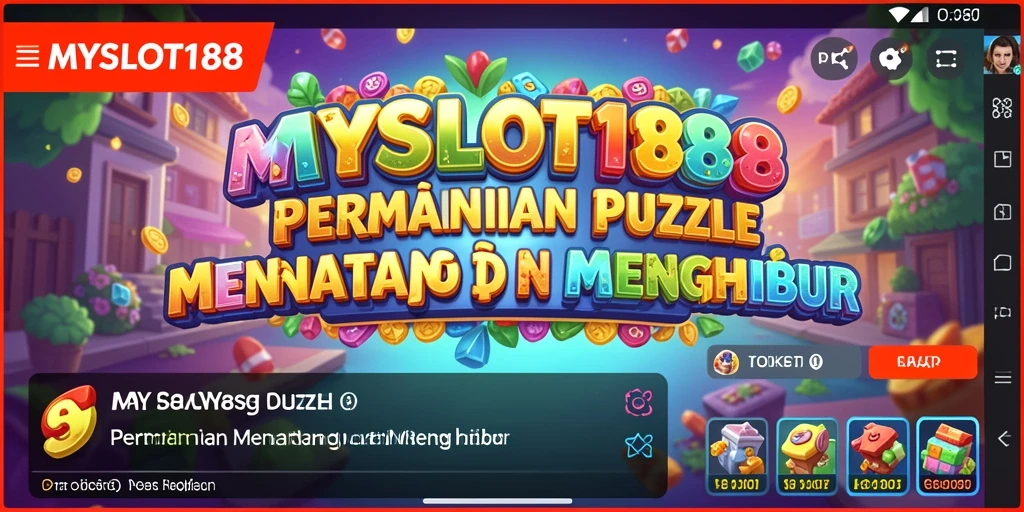 Tampilan menarik dari gameplay Puzzle di MYSLOT188.