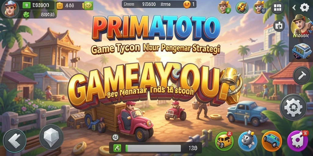 Tampilan gameplay yang menarik dalam PRIMATOTO dengan berbagai pilihan strategi.
