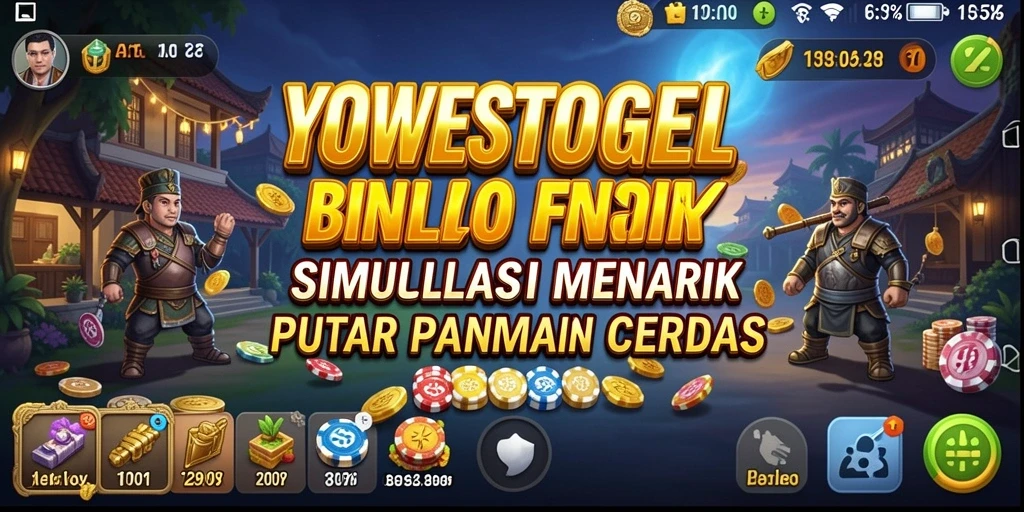 Tampilan gameplay YOWESTOGEL yang mendalam dan interaktif.
